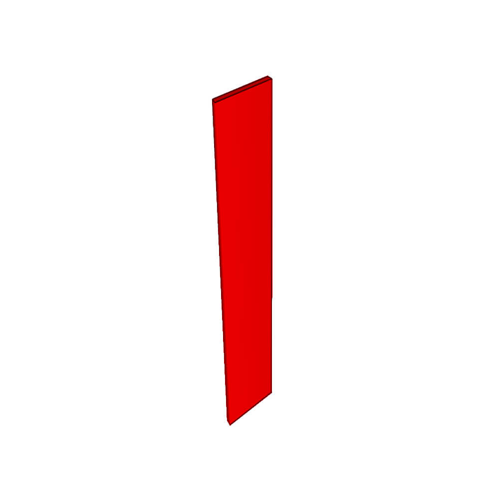 Beadwood (F&B or RAL Colour) Filler Panel - 715 x 147mm Door
