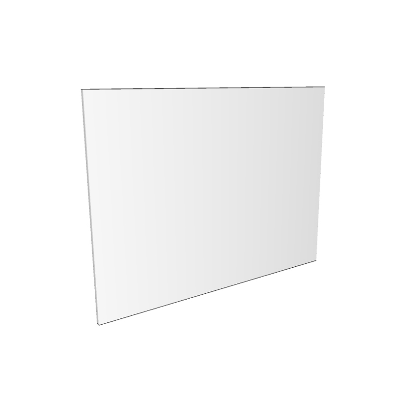 Lucca Smooth Matt Island and Breakfast Bar Back Panel - Plain - 685 x 1200 x 18mm (Profiled Height)