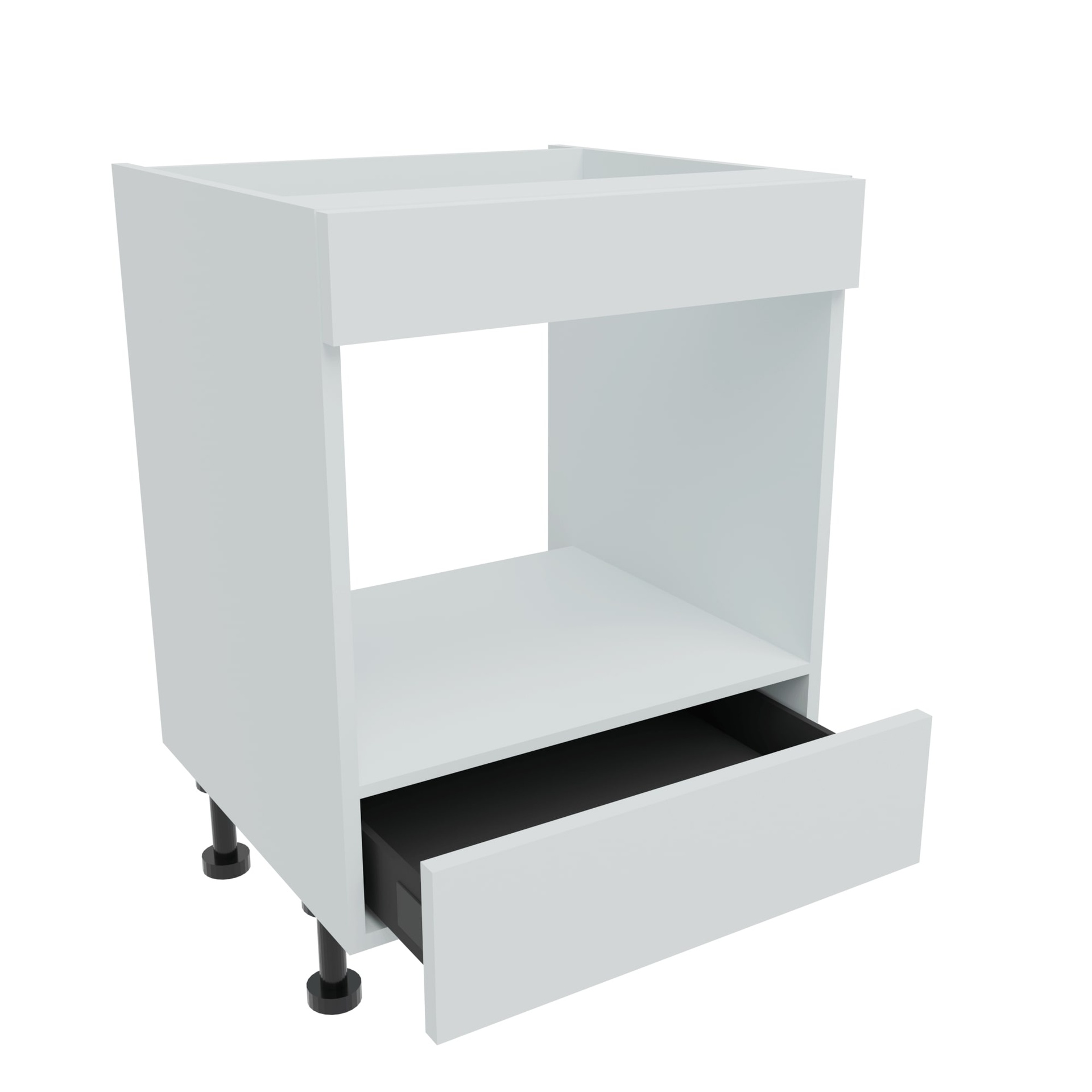 600mm Built Under Microwave Housing - 175mm Pan Drawer