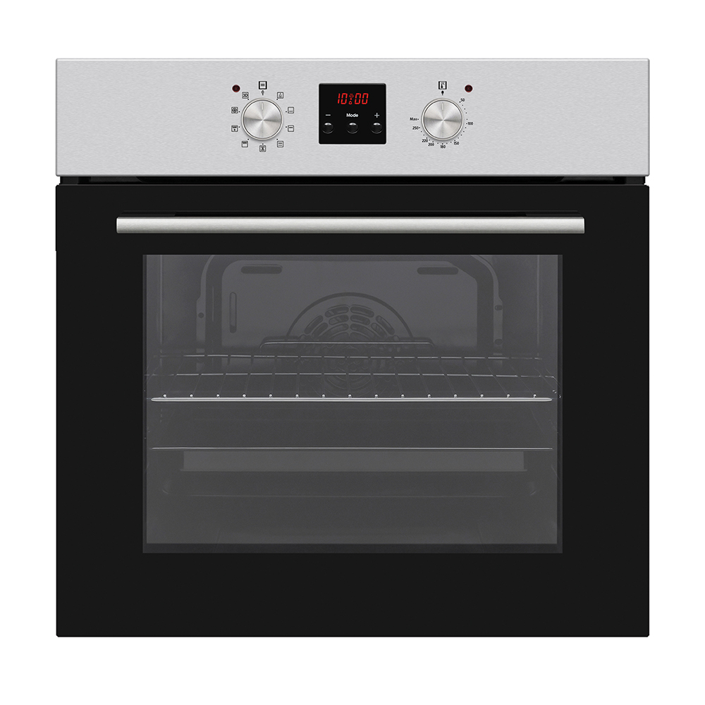 BEKIA 60cm Stainless True Fan 65L MF Single Oven With Programmer