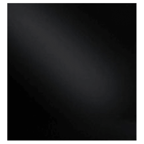 BEKIA 70x75cm Black Glass Splashback