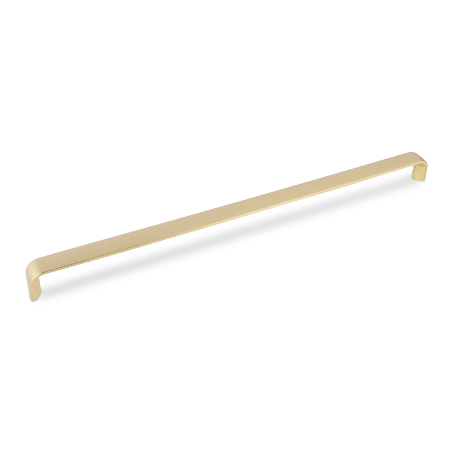 AURORA D Handle - 320mm Hole Centres - Satin Brass (HB6-0178)