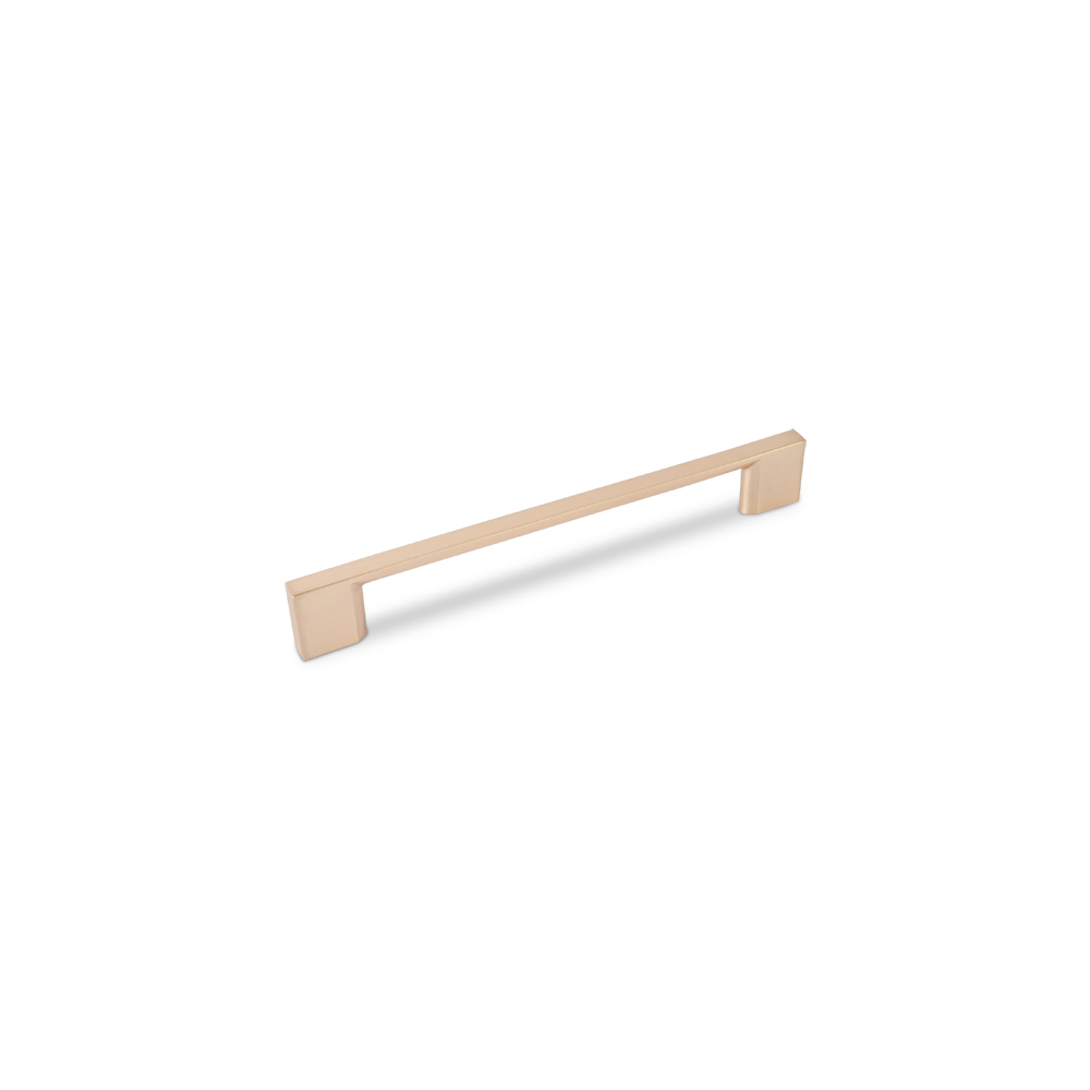 AURORA Slim Square D Handle - 188mm (160mm Hole Centres) - Champagne Gold