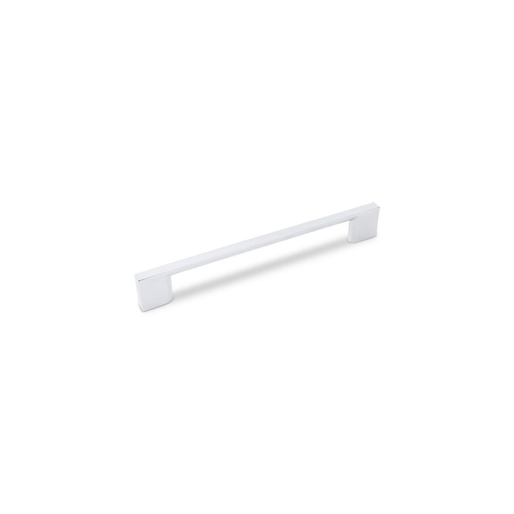 AURORA Slim Square D Handle - 160mm Hole Centres - Chrome (HB4-0155)