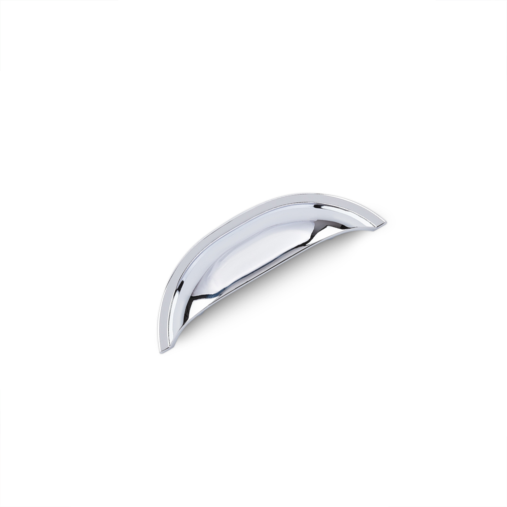 AURORA Linear Cup Handle - 64mm Hole Centres - Chrome (HB4-0151)