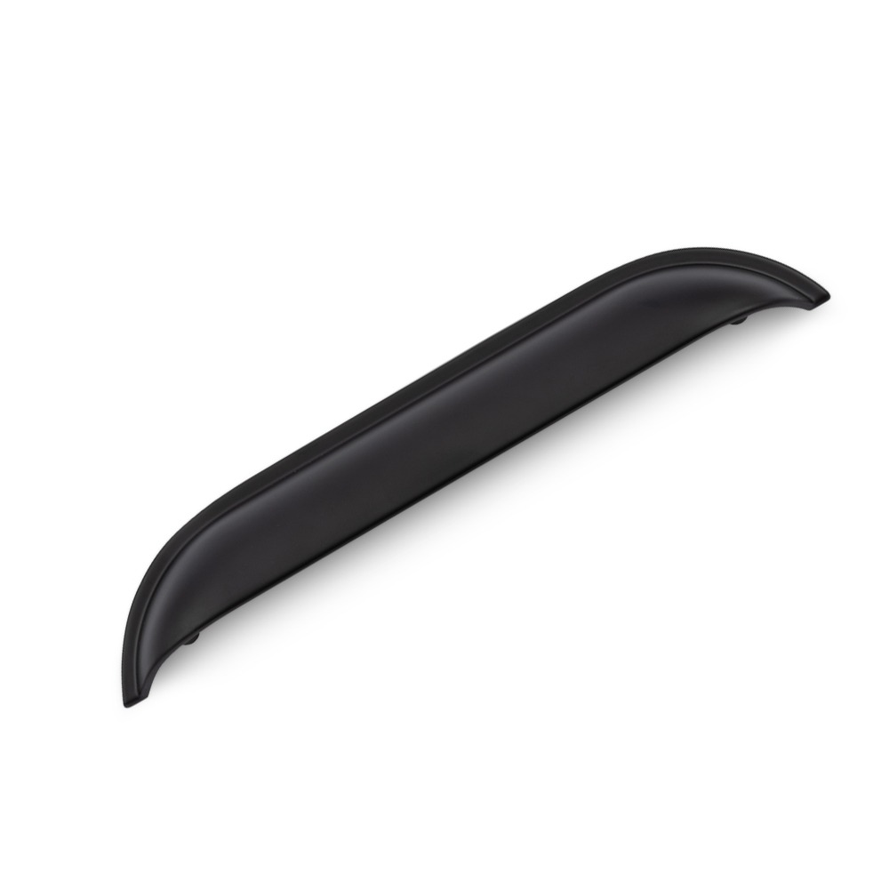 AURORA Linear Cup Handle - 160mm Hole Centres - Matt Black (HB1-0104)