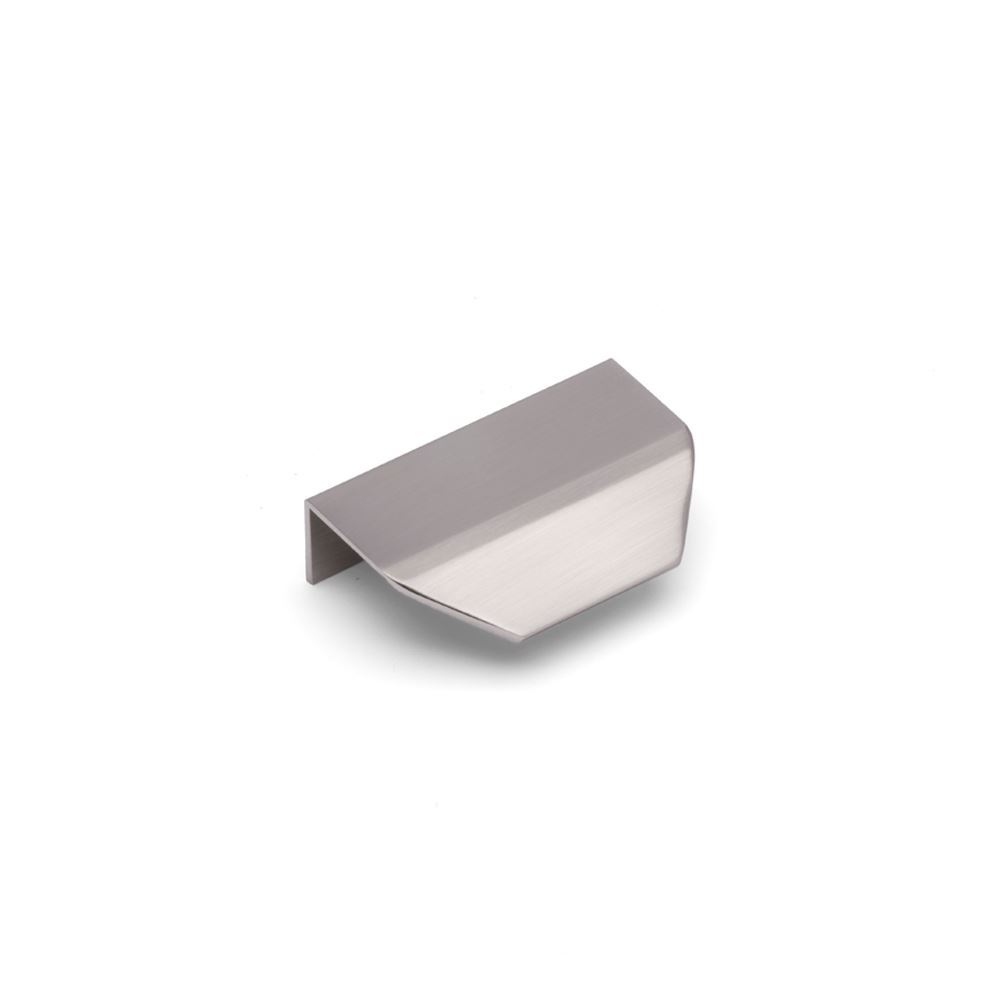 AURORA Edge Pull - Rear Fixed - 60mm Hole Centres - Brushed Nickel (HB7-0193)