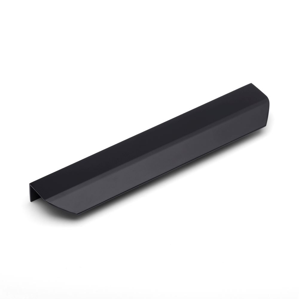 AURORA Edge Pull - Rear Fixed - 200mm Hole Centres - Matt Black (HB7-0200)