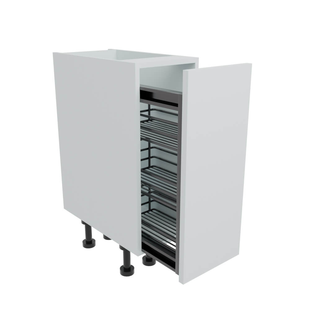 300mm Pull Out Base Unit - Chrome Mechanism