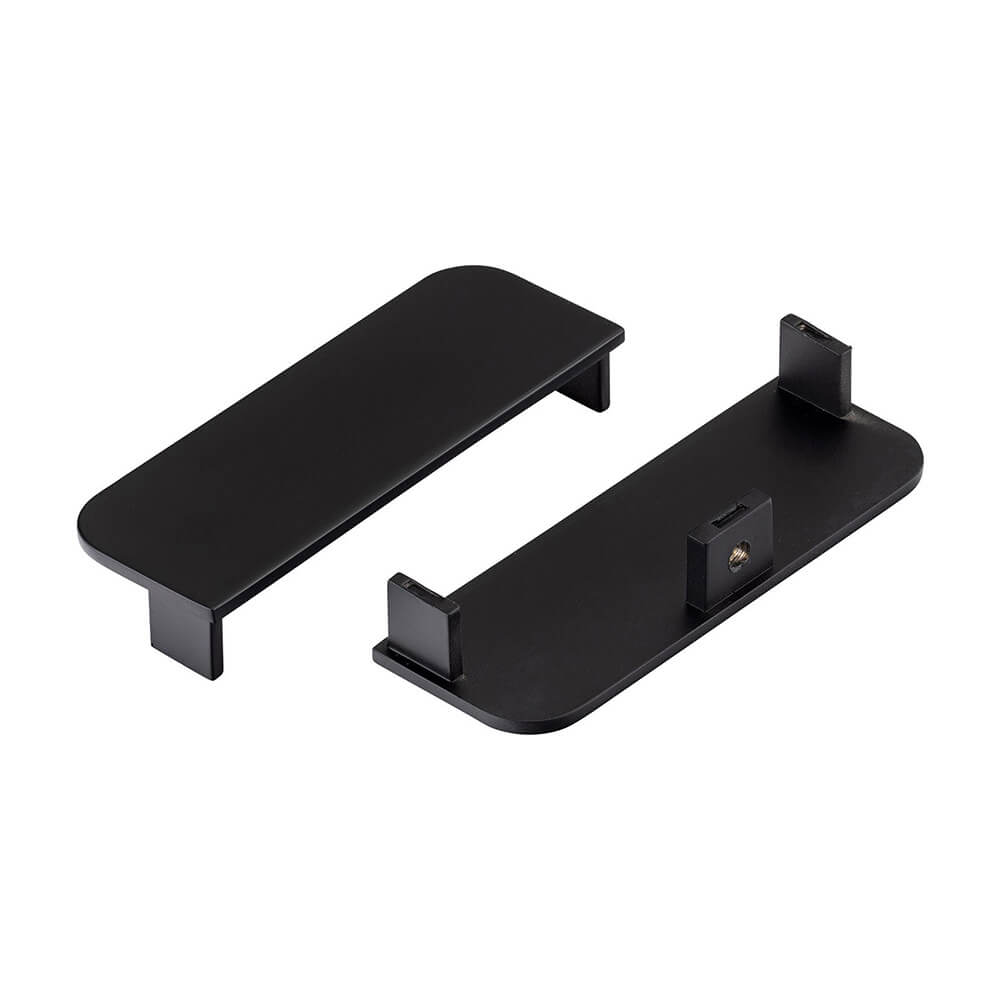 Gola Stock - Mid Profile End Plate for True Handleless - Brushed Black - Qty 20