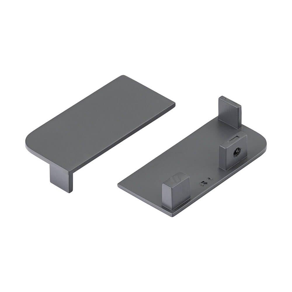 Gola Stock - Top Profile End Plate Set for True Handleless - Anthracite - Qty 20