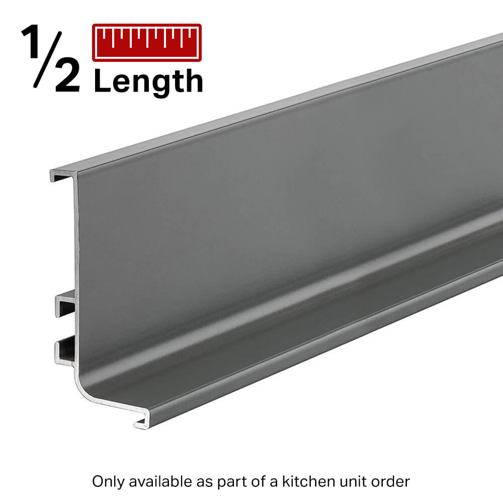 Top Profile for True Handleless - Half Length - Anthracite