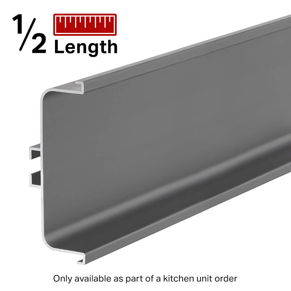 Mid Profile for True Handleless - Half Length - Anthracite