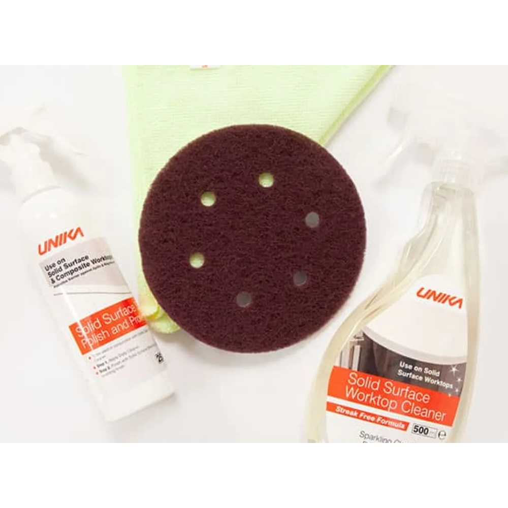 Unika Solid Surface Acrylic Worktop Care & Maintenance Kit