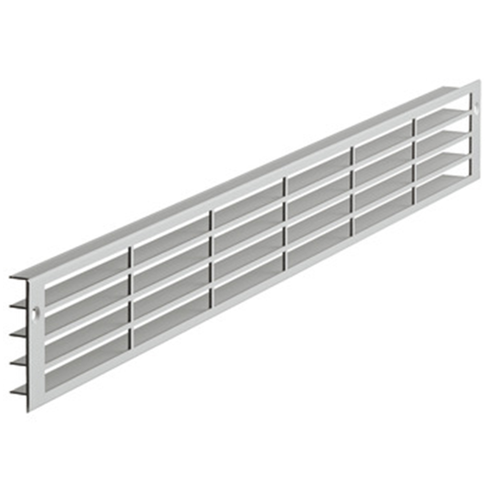 Ventilation Grille - Silver Anodized