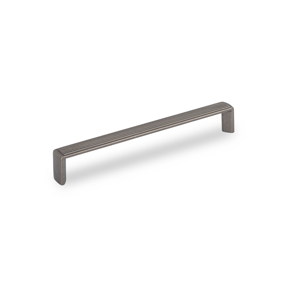 AURORA D Reeded Handle - 160mm Hole Centres - Pewter (HB12-262)