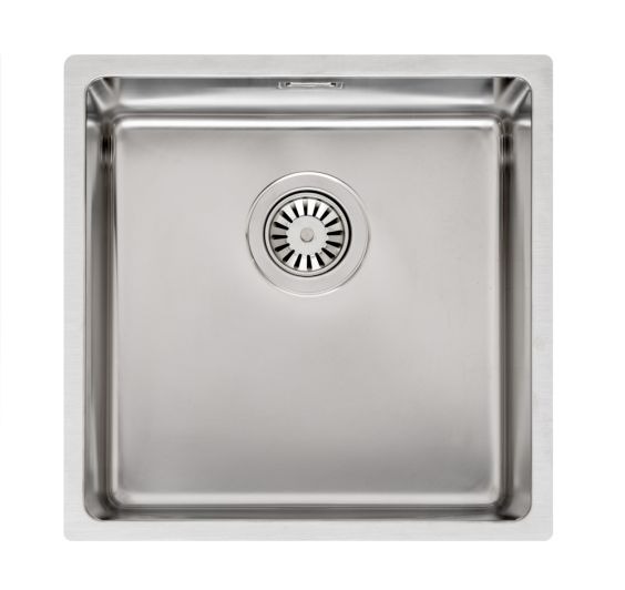 Reginox HOUSTON 40X40 Inset or Undermount Single Bowl Sink