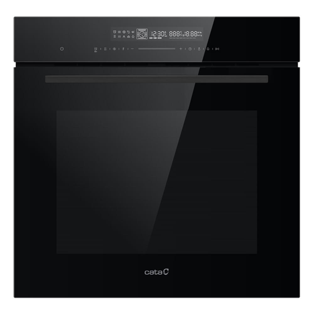 BEKIA 60cm Black True Fan 72L TC Single Oven With Black Handle