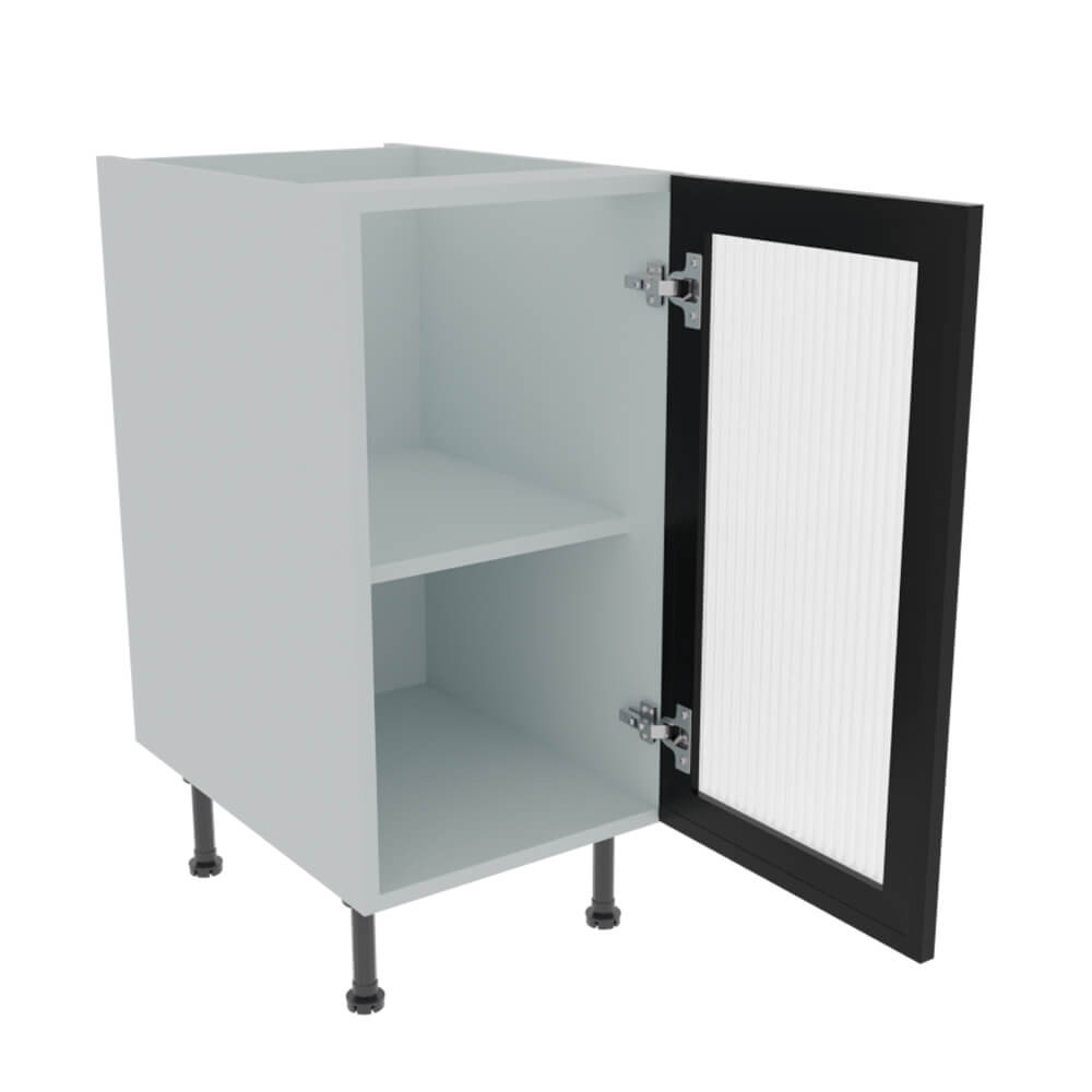 400mm Reeded Glass Base Unit