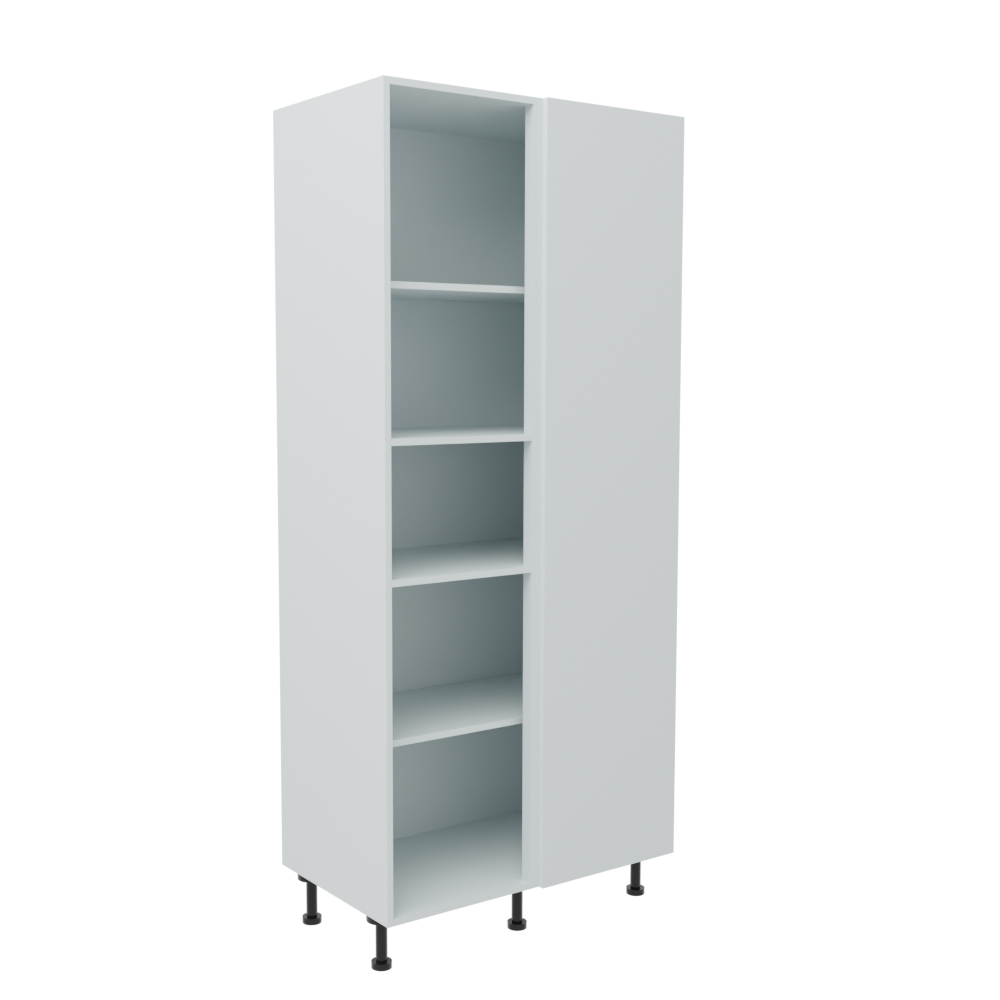 800mm Tall Larder Corner Unit - Carcase Only - (Medium) (Right Blank)