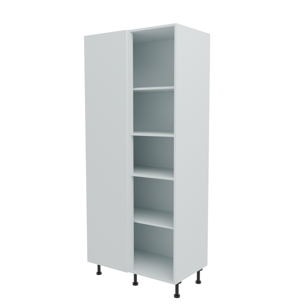 800mm Tall Larder Corner Unit - Carcase Only - (Medium) (Left Blank)