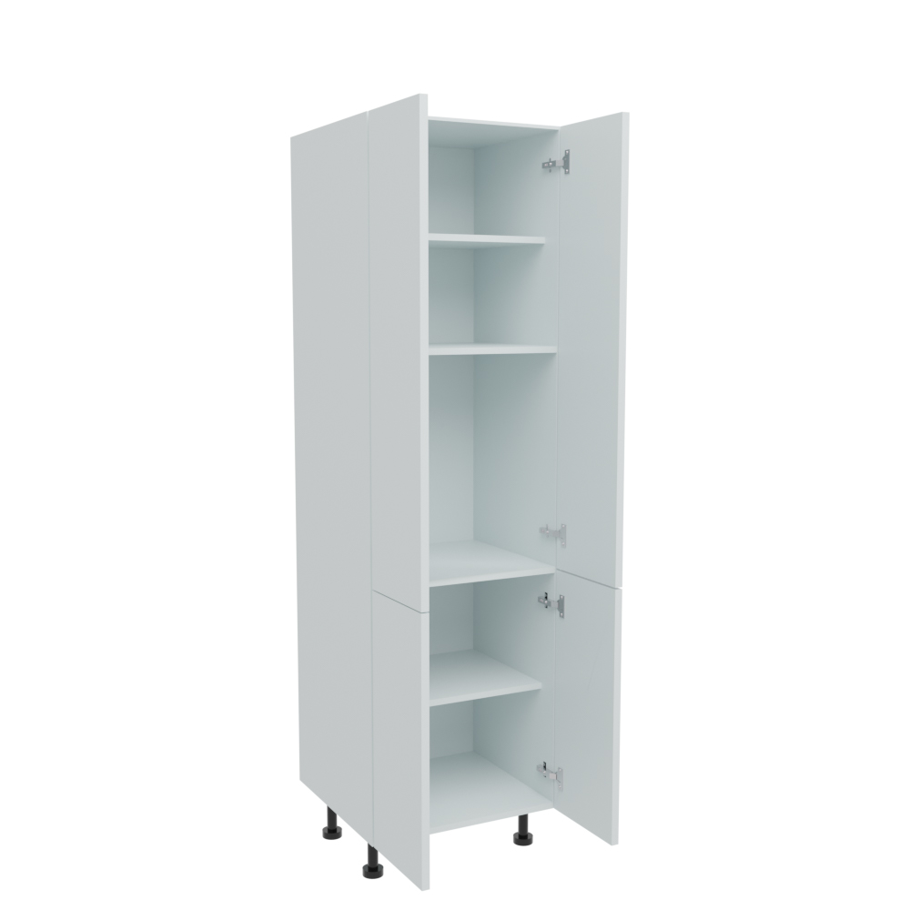 600mm Tall Larder Unit - Double Door - 715mm Lower Door (Medium)