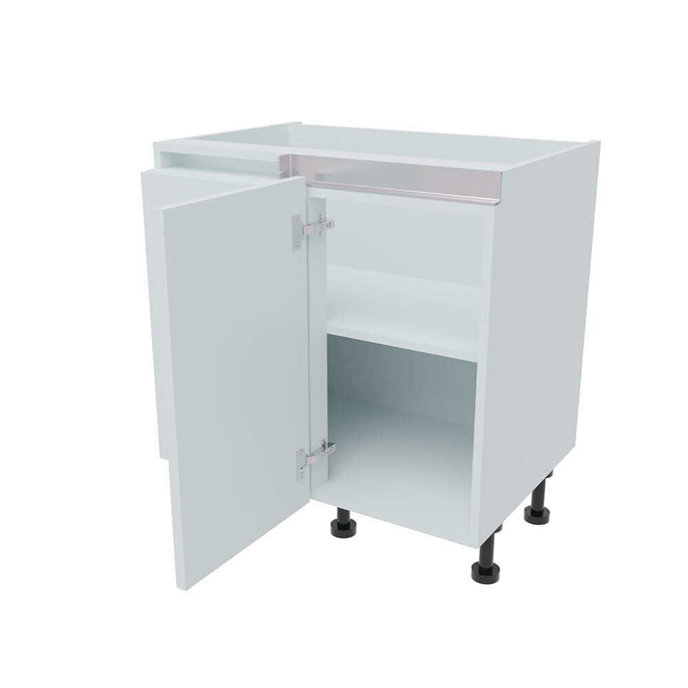 800mm True Handleless Highline Corner Base Unit - 300mm Door (Left Blank)